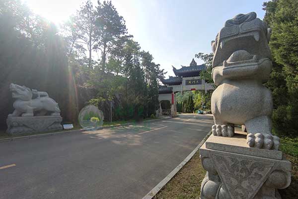 沈阳较理想的好墓园，藏风聚气，背山面水！公墓环境堪称庄园！